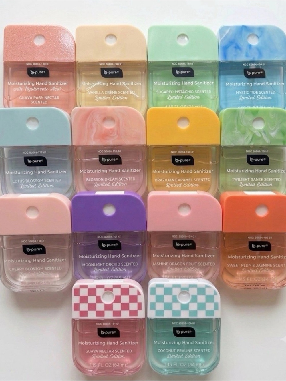 bpure 14 scents and sanitizer spray lot! [ALL LIMITED SCENTS]